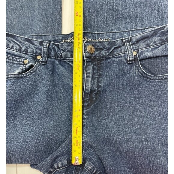 Vintage CATO PREMIUM Women's Regular Rise Jeans16W Dark Wash Ankle Stretch EUC - Picture 13 of 15